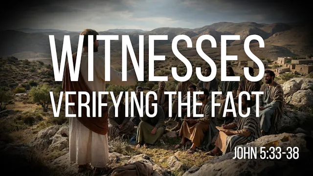 At Calvary "Witnesses Verifying The F...