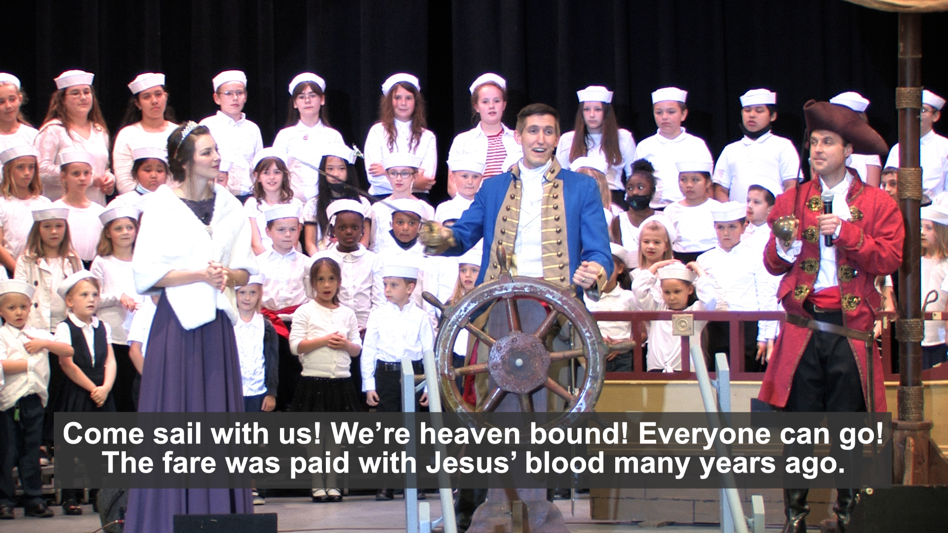 The Crew Of "Patch The Pirate" & Hamilton Family Rally (2021)