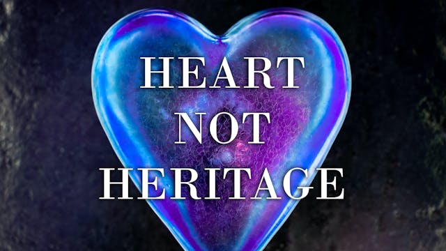 At Calvary "Heart, Not Heritage"