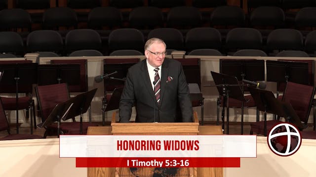 At Calvary "Honoring Widows"