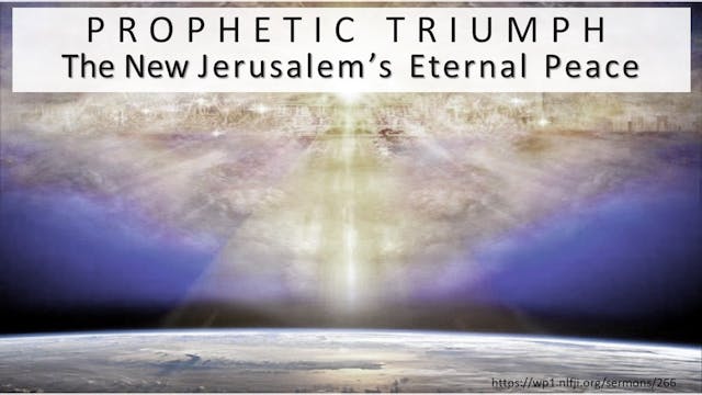 The New Jerusalem’s Eternal Peace