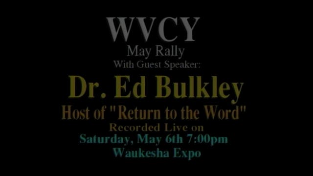 Ed Bulkley Rally "The Harm Of Psychol...