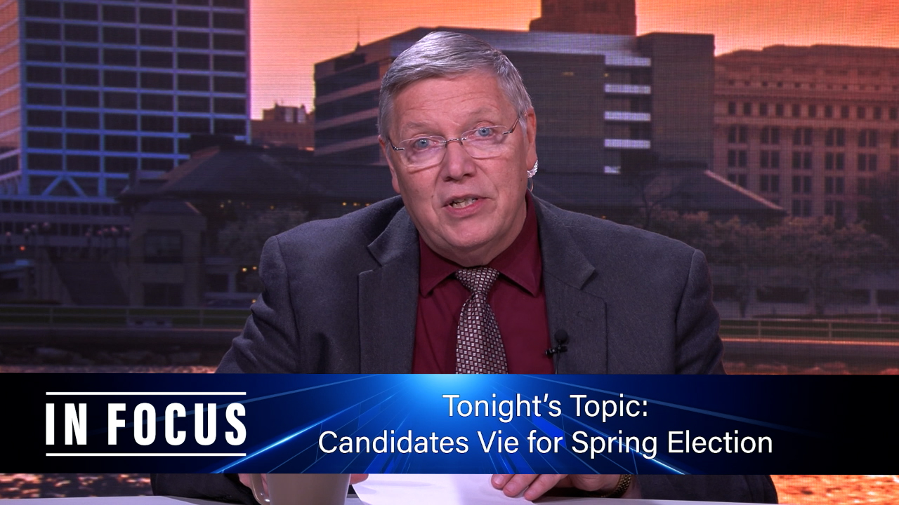 "Candidates Vie For Spring Election"