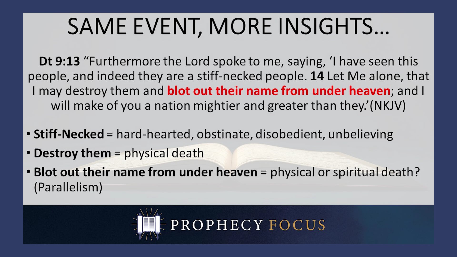 The Book Of Life - Part 1