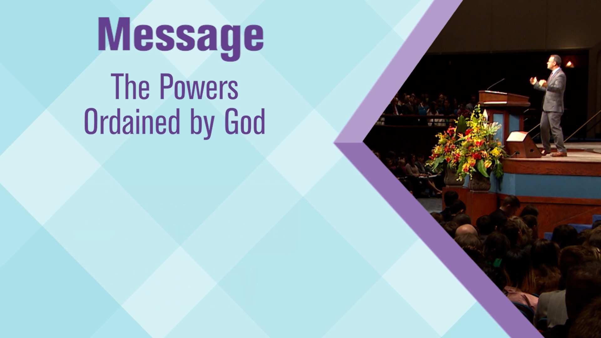 The Powers Ordained By God