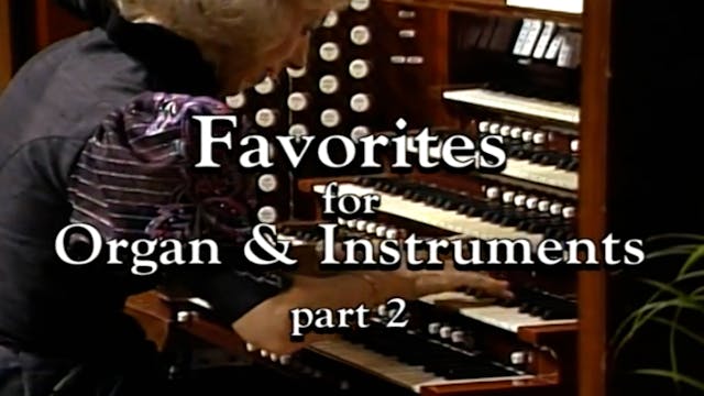 Favorites For Organ & Instruments - P...