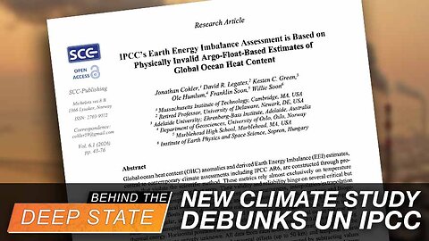 New Climate Study Debunks Key UN IPCC Dogma
