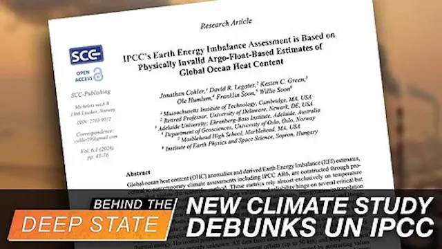 New Climate Study Debunks Key UN IPCC...