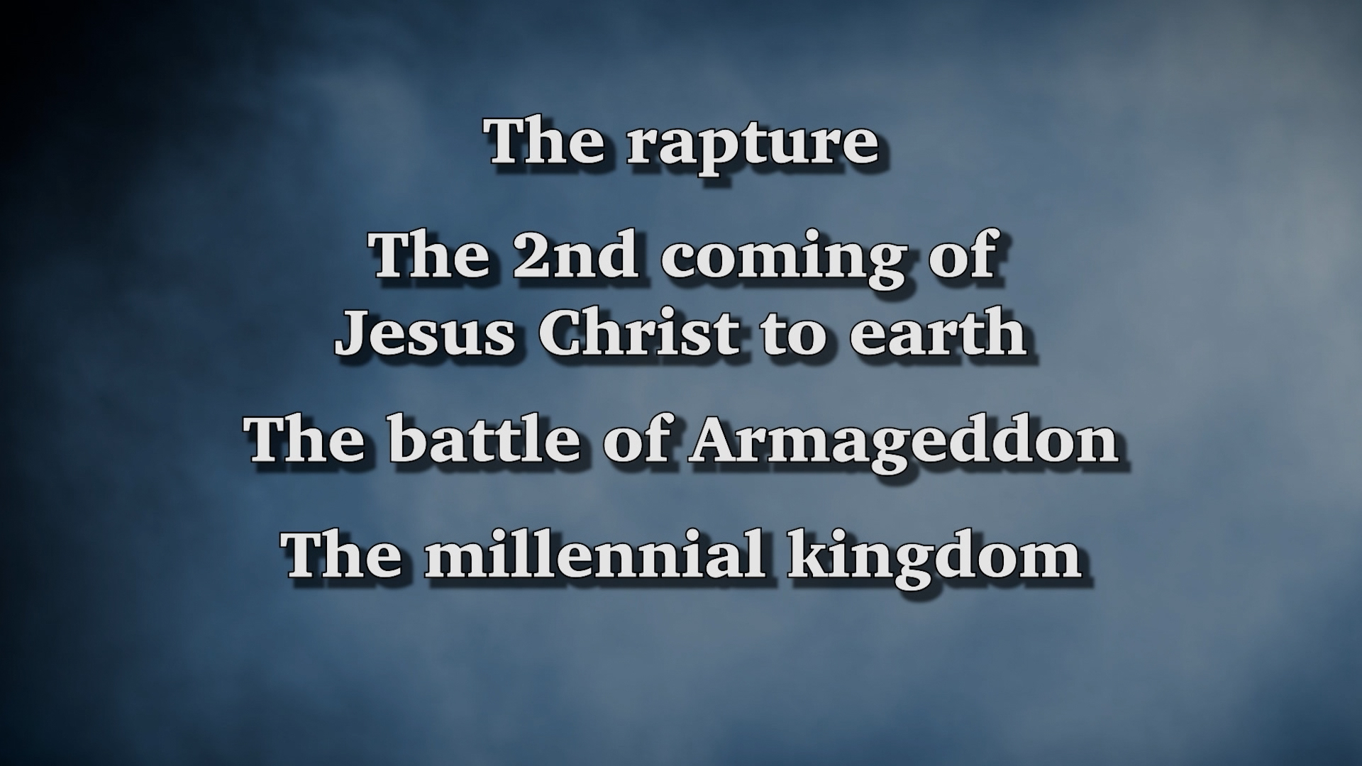 The Good News Of The Rapture