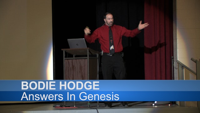 Bodie Hodge Rally "Creation vs. Evolution: Is Genesis Relevant?" (2018)