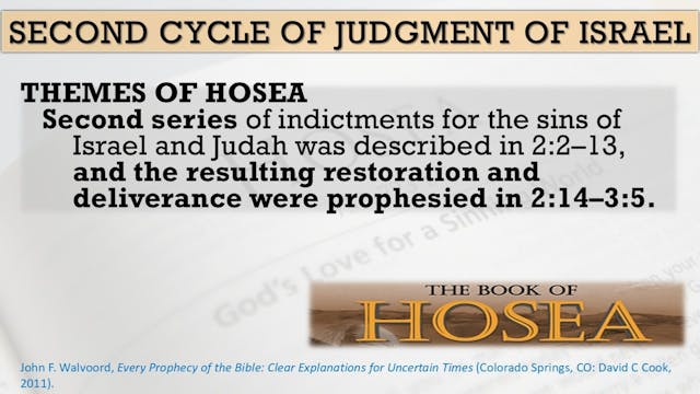 Hosea 4:1 - 6:3