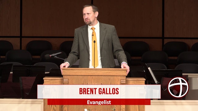 At Calvary - Evangelist Brent Gallos