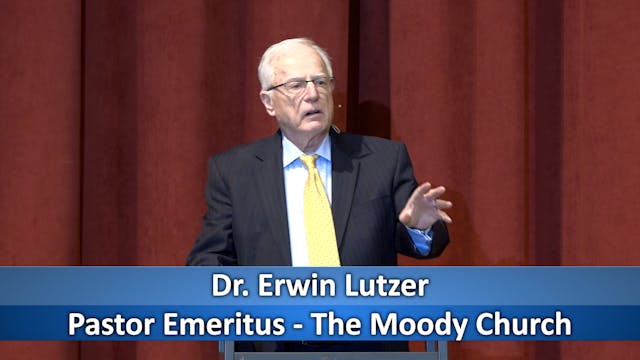 Dr. Erwin Lutzer Rally "We Will Not B...