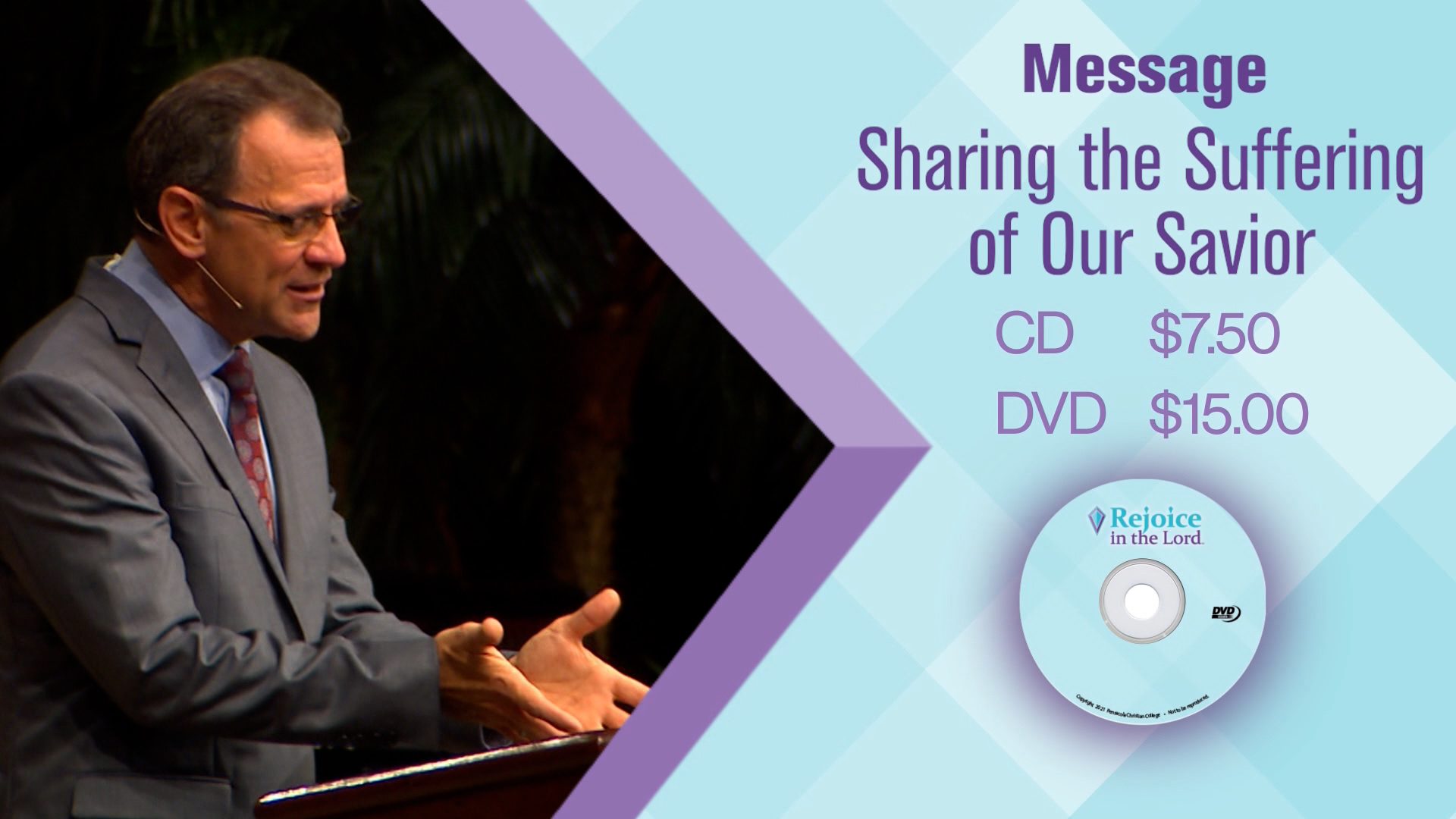 Sharing The Suffering Of Our Savior