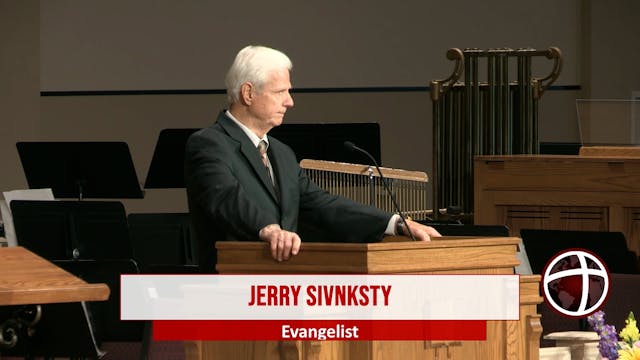At Calvary - Evangelist Jerry Sivnksty