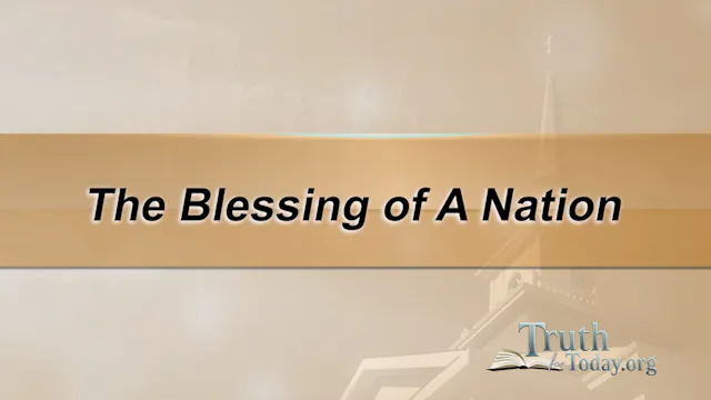 The Blessing Of A Nation