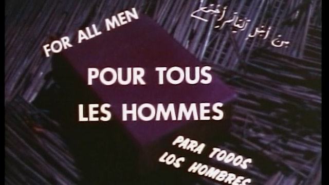 For All Men - Harvest Productions (English)