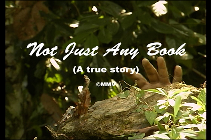Not Just Any Book - Harvest Productions (English)