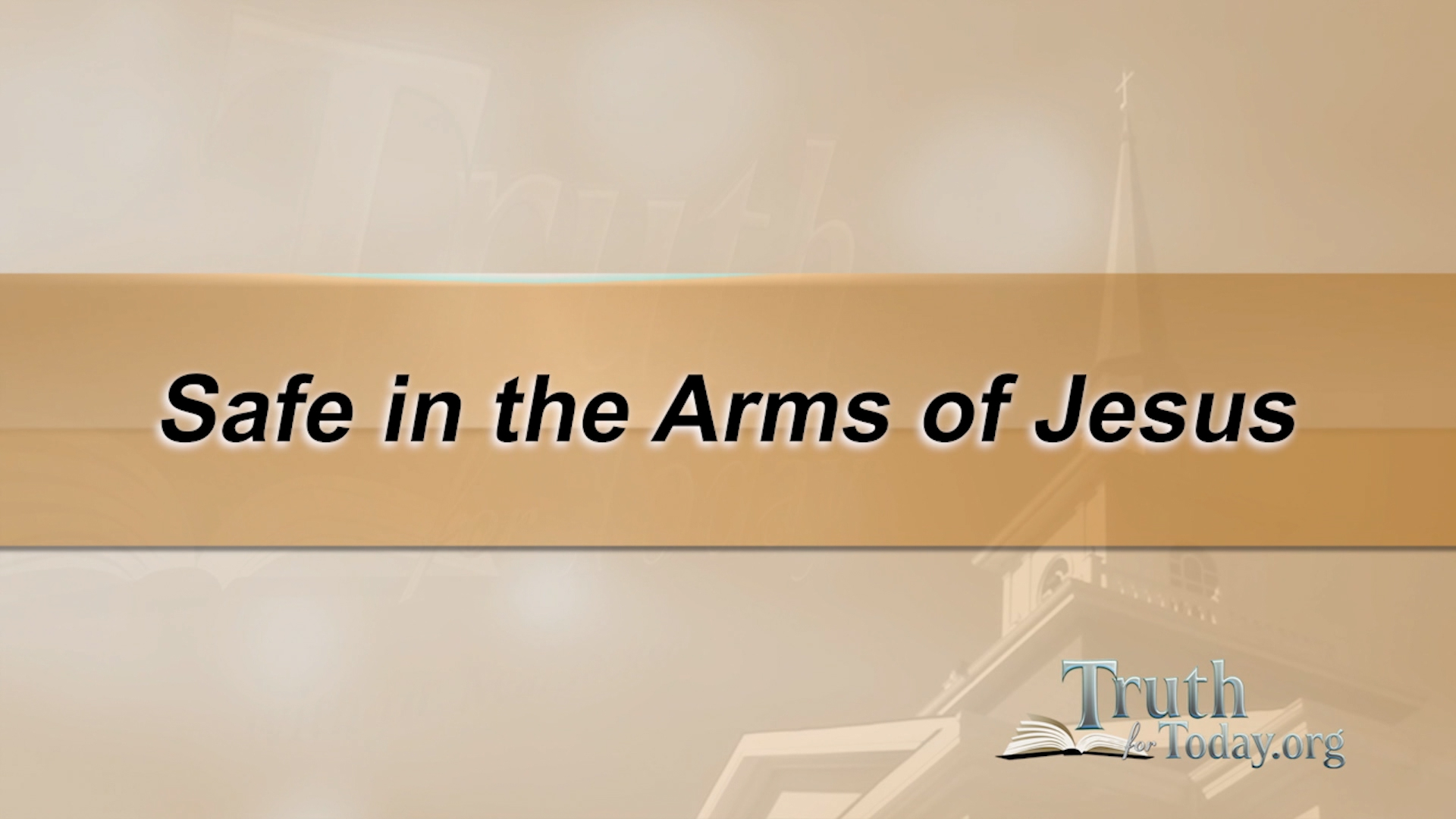 Safe In The Arms Of Jesus