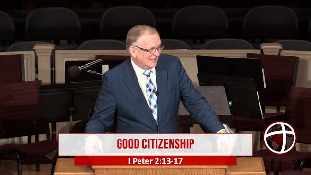 At Calvary "Good Citizenship"