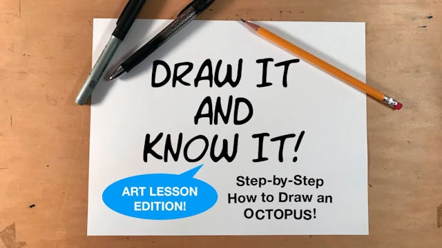 Draw It And Know It - Art Lesson Edit...