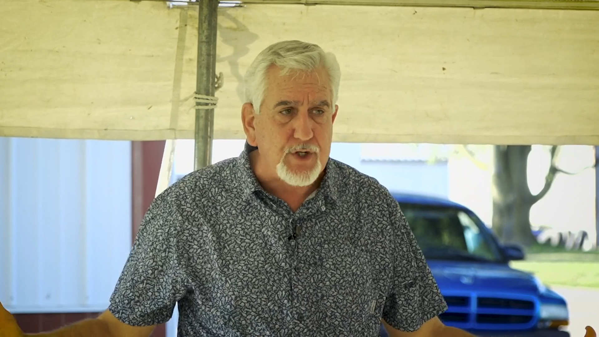 Tent Revival Meetings with Harold Vaughan