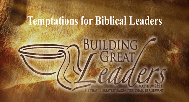Building Great Leaders - Bitterness (...
