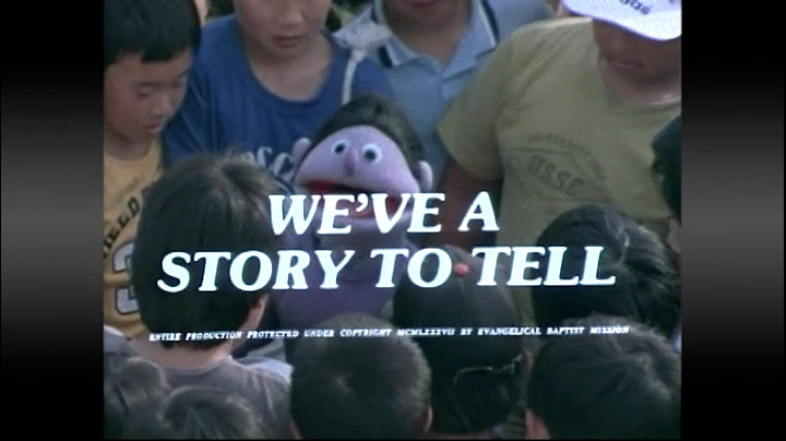 We've A Story To Tell - Harvest Productions (English)