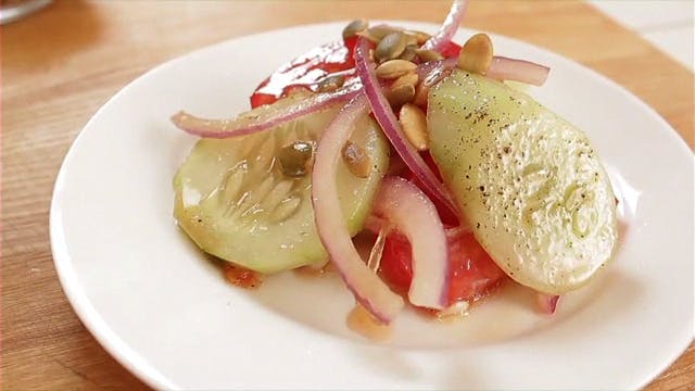 Spanish Cucumber Salad