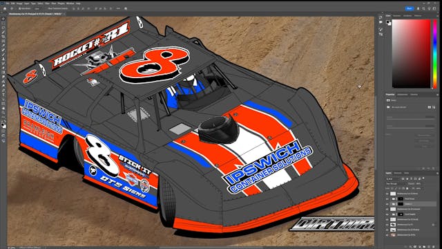 Vehicle Art & T-Shirt Design Video 3