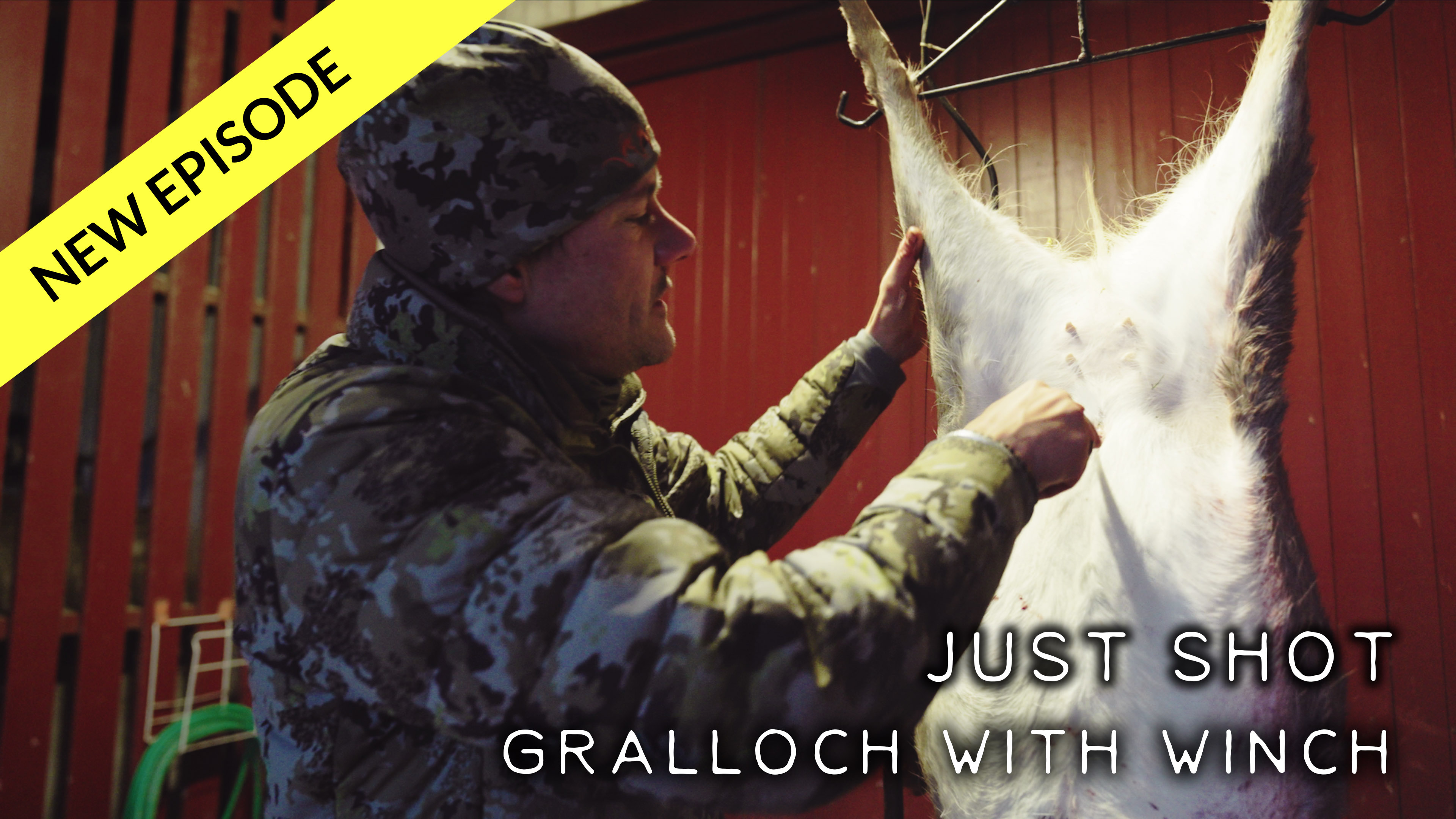 Gralloch with a winch - Just Shot Episode 02