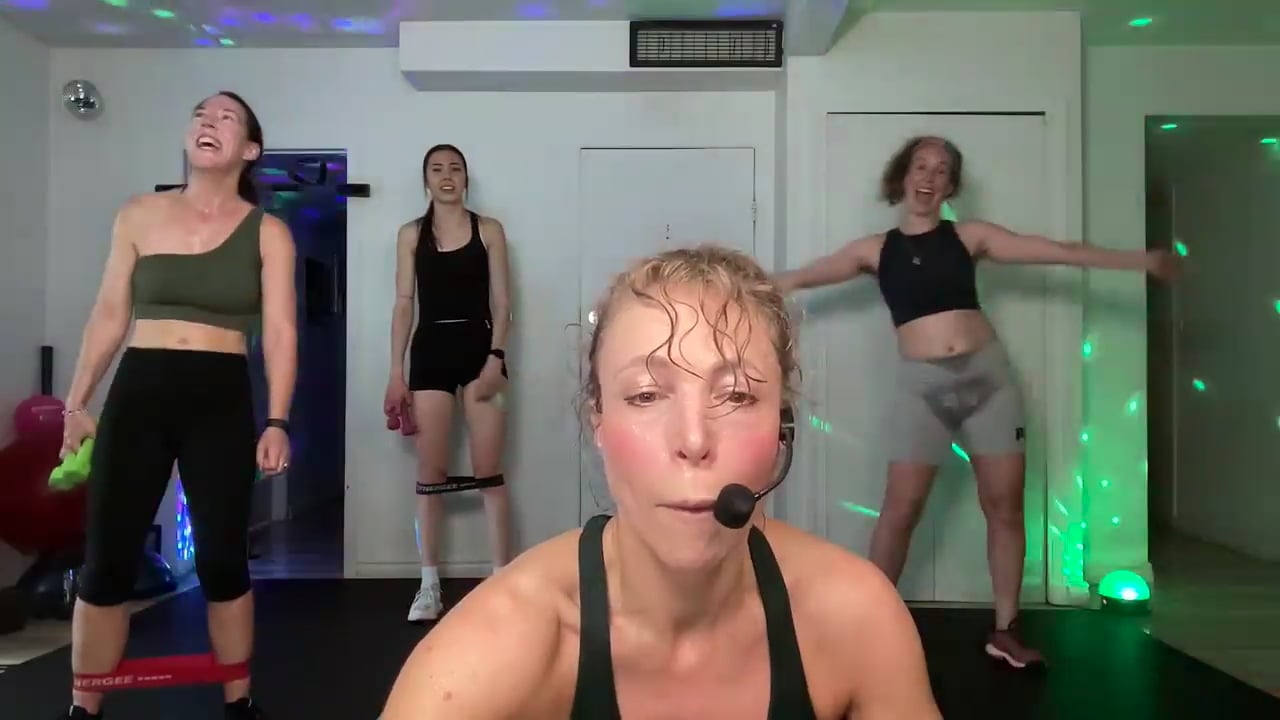 May 31, 2025 Partyfit® Sculpt (15 min) with Véro, Kris' Kiki, Nina and Rebecca