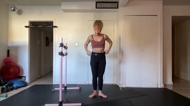 Barre Leg Workout  (7 min)