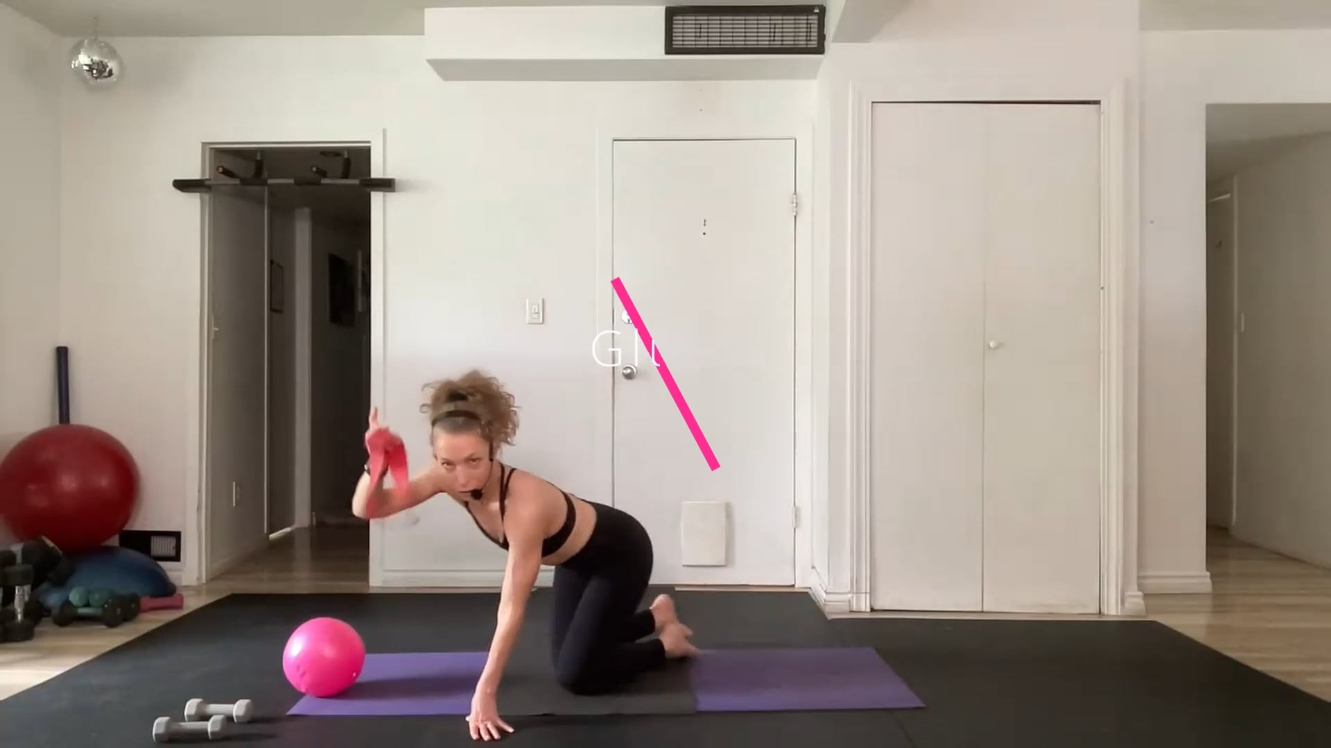 Core Strength (glutes, triceps- 9 min