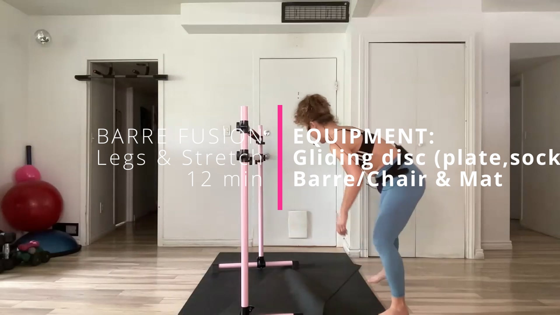 Barre Fusion  Legs & Stretch 12 min