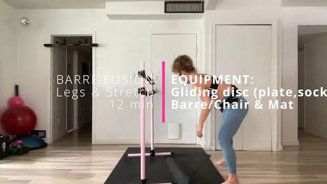 Barre Fusion  Legs & Stretch 12 min