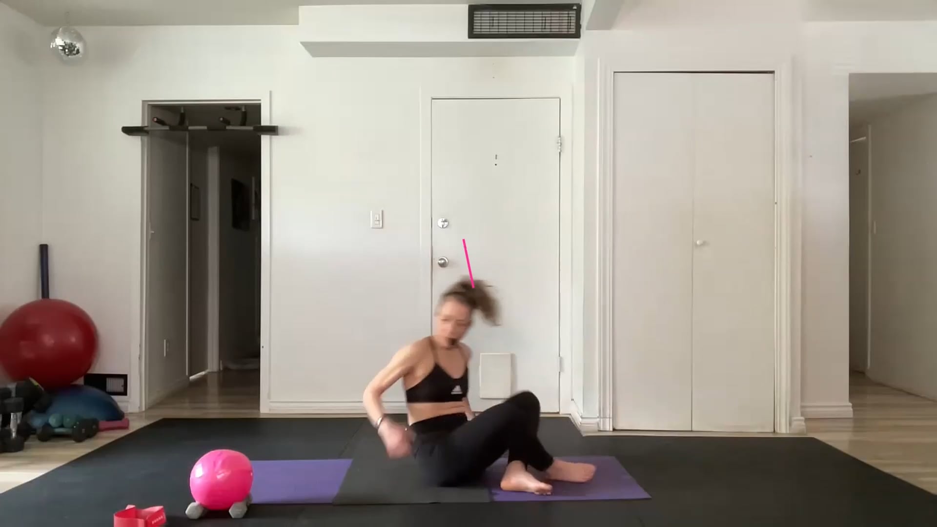 Core Strength (glutes, inner thighs, obliques - 10 min