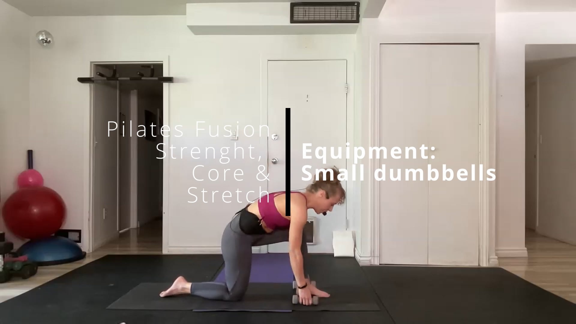 Pilates Fusion - 17 min