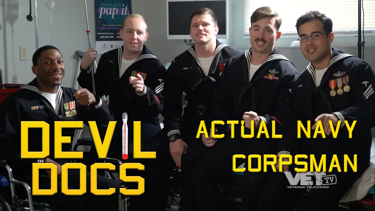 Devil Doc Interview with Real Navy Corpsman | Devil Docs - Season 1 - VET Tv