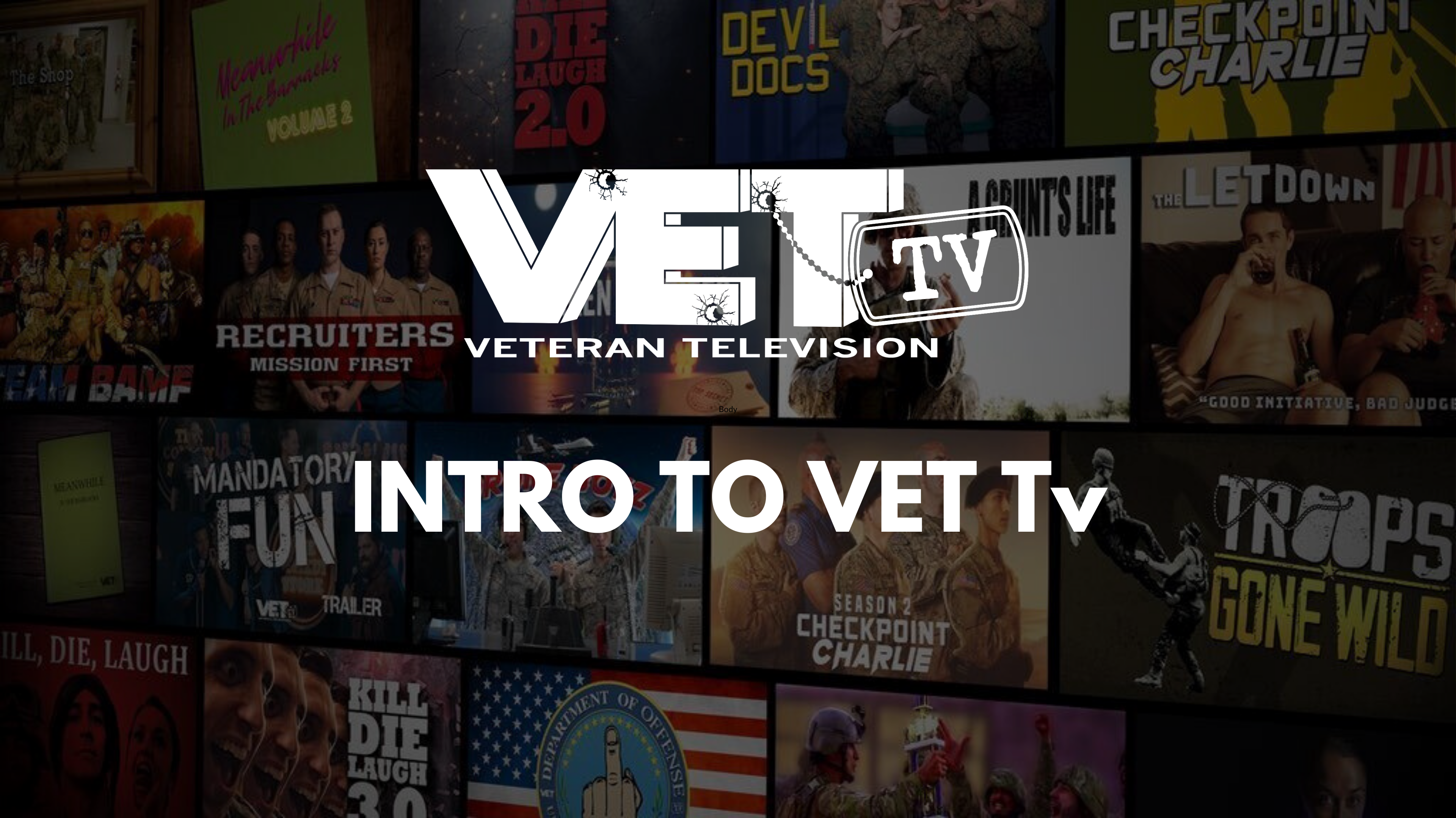 INTRO TO VET Tv