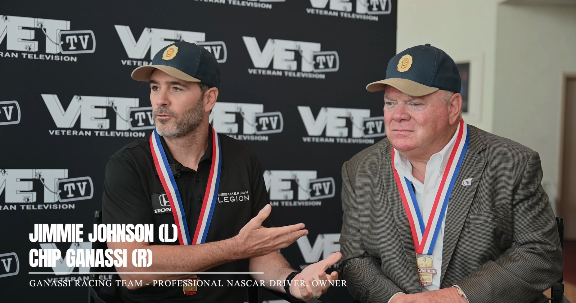 Jimmie Johnson and Chip Ganassi