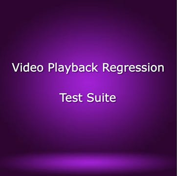 Video Playback Regression Test Suite OTTID:963552
