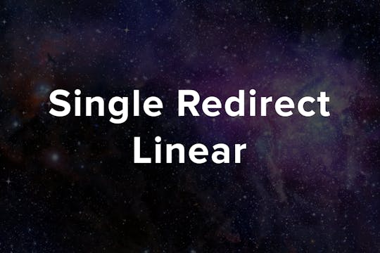 Single Redirect Linear