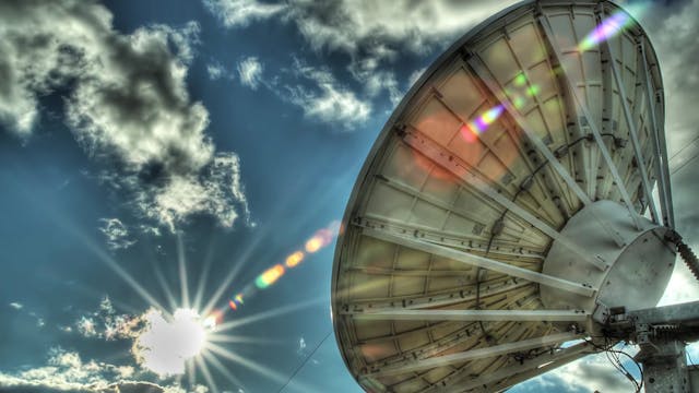 Satellite Dish Timelapse