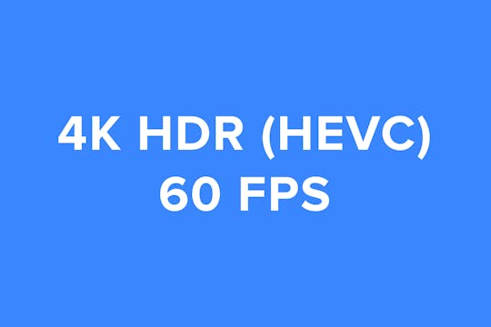 4K HDR Demo - 60 FPS