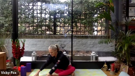 Vicky Fox Yoga Video