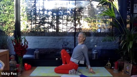 Vicky Fox Yoga Video