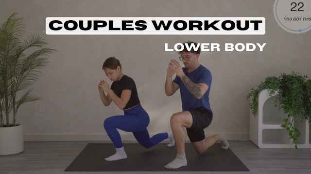 LOWER BODY | Couples Workout