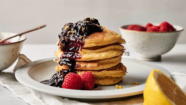 Lemon Ricotta Pancakes