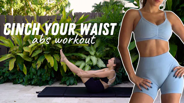 Deep Core Abs workout (the waist snat...